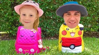 Nastya dan Ayah cerita terbaik untuk anak-anak tentang petualangan dan mainan