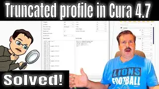 Solved! Cura 4.7 truncated my Geeetech printer profiles | Simple FIX!