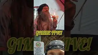 Five Spliffs @ One Time #cannabis #rasta #joint #spliff