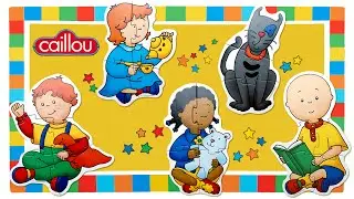 Caillou Siluet 5 Baby Puzzle for Preschool Kids