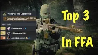 Top 3 FFA Player in Australia - (Cold War FFA Sniping Highlights)