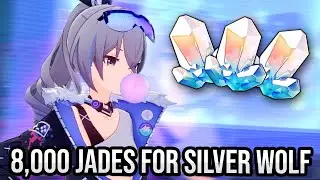 8,000 Stellar Jade Summons For Silver Wolf In Honkai Star Rail