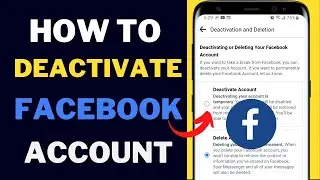 How to deactivate Facebook account 2022 | FB ID deactivate 2022 | Swift Techniques | #Shorts