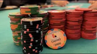 STACKIN' UP CHIPS WITH THE VLOGGERS! - Poker Vlog #35