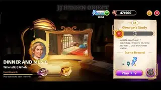 June's Journey Secrets 13R Scene 12 George's Study Word Mode 4k HD 