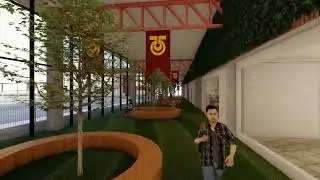 Station bus UTM KL DESIGN