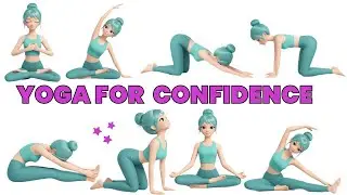 Йога для уверенности в себе 🧘&zwj;♀️ | Мягкая йога для детей | Повышение самооценки | Спокойствие ума...
