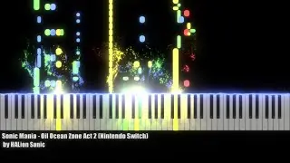 Sonic Mania - Oil Ocean Zone Act 2 - (HALion Sonic Cover)