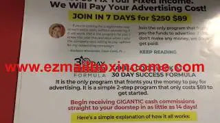 Welcome Kit (30 Day Success Formula 2019) Make Money Offline Mailing Flyers