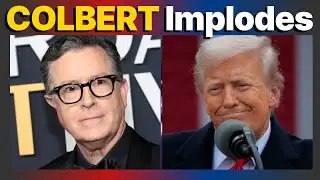 Trump celebrates Colbert IMPLOSION as DEMS DEMAND Investigation