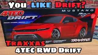 Pr&auml;sentation Traxxas 4TEC Drift RWD RTR Ford Mustang mit Bluetooth Modul