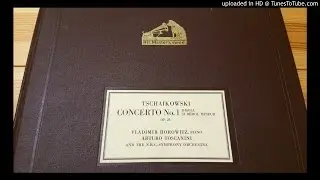 Horowitz and Toscanini in 1941: Tchaikovsky's Piano Concerto No. 1 (2nd mov.)