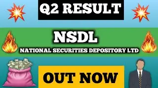 NSDL Q2 Results 2025 | Record DP Accounts & Revenue Growth | Fintech Expansion