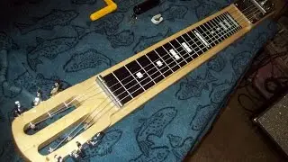 Ryan's Lap Steel Guitar built from a 2X4