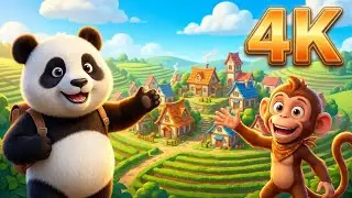 Panda & Monkey&rsquo;s Jungle Quest 🐼🐒 | 3D Adventure Cartoon for Kids