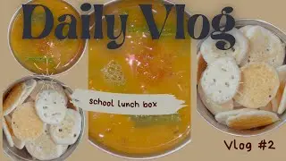 School lunch box recipe vlog 2 | mini dosa | drumsticks sambar #lunchboxrecipe #kidslunchboxrecipes