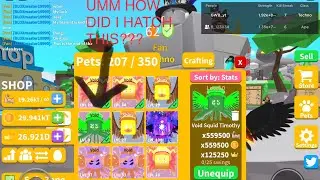 I HATCHED A VOID SQUID TIMOTHY!!!!!!  (New void double moon)