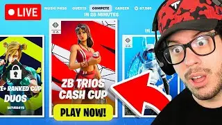 Fortnite TRIOS TOURNAMENT in CHAPTER 2 REMIX!
