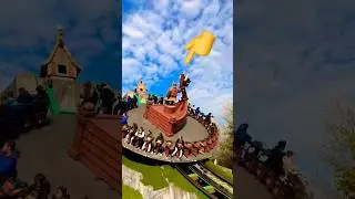 Would you Ride this Spinning Coaster ❓✨😃 #plopsaland #plopsalanddepanne #vikingland #rollercoaster