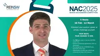 Calling All Aspiring Auctioneers!  REINSW Novice Auctioneers Competition 2025 (NAC)