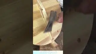 Lid making: skilled carving looks effortless! #woodworking  #craft