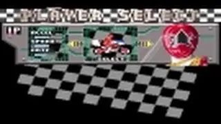 Saban's Power Rangers Zeo: Battle Racers (USA) Zeo Ranger Red-SNES Playthrough