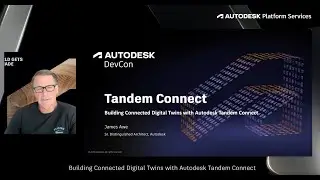 Создание связанных цифровых двойников с помощью Autodesk Tandem Connect