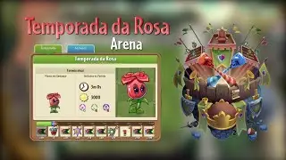 Temporada da Rosa Plants Vs Zombies 2 Arena 