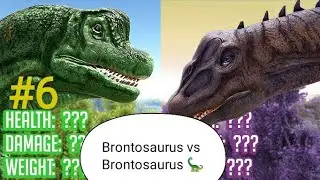 Bronto vs Bronto very dangerous dinosaur fight || ARK survival evolved | #6