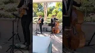 Jazz Trio Plays Camarillo Brunch Wedding Reception - Two Towns Entertainment
