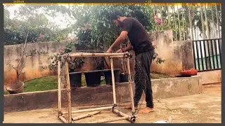 Simple chicken cage making || ಸುಲಭವಾಗಿ ಮಾಡಿದ ಕೋಳಿ ಕೇಜ್ 
