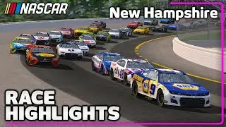 INFAMOUS LARSON CHOKE RETURNS! - NR2003 2022 New Hampshire Race Highlights