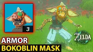 Где найти броню (маску бокоблина) в Zelda: Tears of the Kingdom