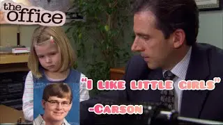 Callmecarson allegations portrayed by Michael Scott