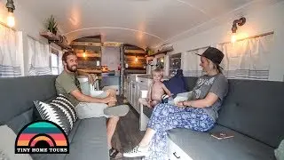 Gorgeous Skoolie Built For Full Time Family Adventures ~ Tons Of Great Build Ideas!