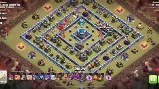 3-Star this TH13 CWL Ring Base [COC attack strategy]