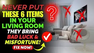 6 Things in Your Living Room That Are Repelling Prosperity &ndash; Fix Them Now! 🏡💸
