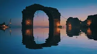 Calm Environment &ndash; Reflection of Starlight on Water