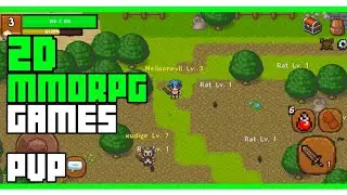 TOP 10 MMORPG 2D GAMES ONLINE PVP ANDROID!!
