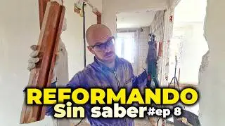 REFORMAR UN PISO sin saber #ep8: QUITAR PUERTAS y marcos antiguos para poner puertas en block
