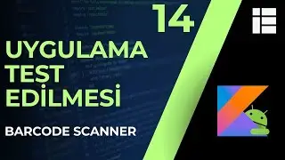 🔸 Uygulamanın Test Edilmesi | Google MLKIT Barcode Scanner App #14