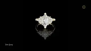 Classic Beauty Ring Designed with Refined Elegance #ivevar #ring #usa #youtubevideo #viralvideo