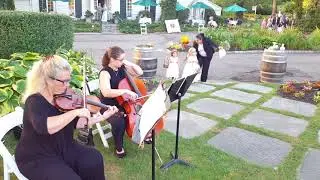LONG ISLAND LI STRING DUO VIOLIN CELLO WEDDING CEREMONY THREE VILLAGE INN STAN WIEST MUSIC