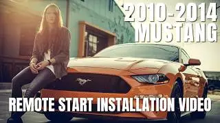 2010 to 2014 FORD Mustang DIY Remote Starter Installation. #fordmustang