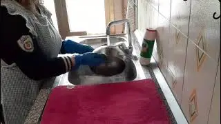 vlog #pulizie cucina#bagno##😘