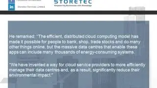 Greener cloud patent secured by IBM