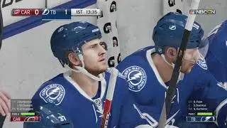 NHL 16 - Hurricanes @ Lightning (With Custom Music)