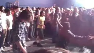 While She Sleeps - MOSH PIT! Lead singer Lawrence Taylor joins in - Birmingham 2011