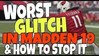 DON'T GET CHEATED! WORST GAMEPLAY GLITCH IN MADDEN 19 EXPOSED & THE ONLY DEFENSE TO STOP IT! TIPS