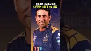 Quetta Gladiators Captain in 90's  | #shorts #viralshorts #psl2023 #psl8 #ytshorts